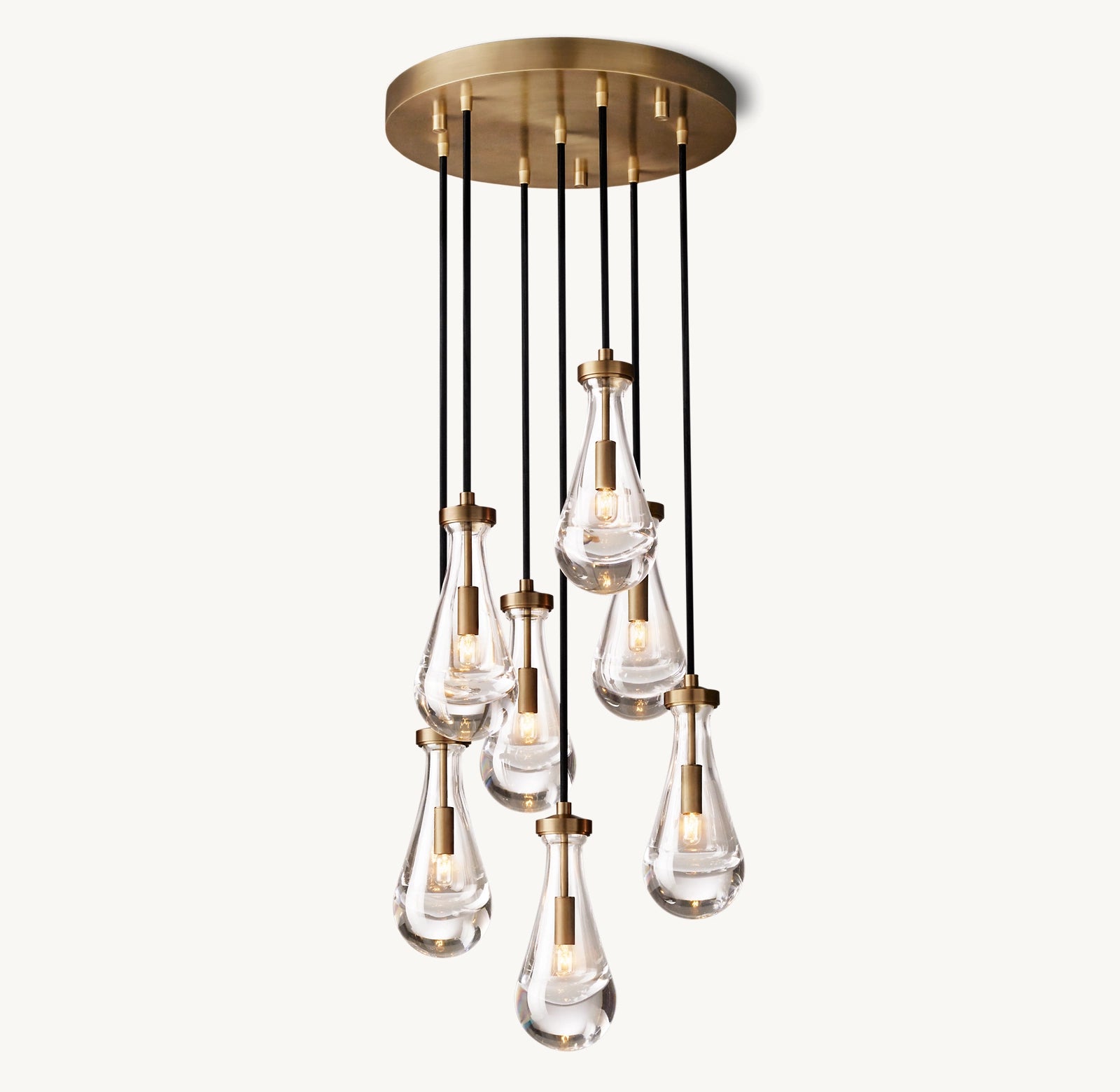 Rain Round Chandelier