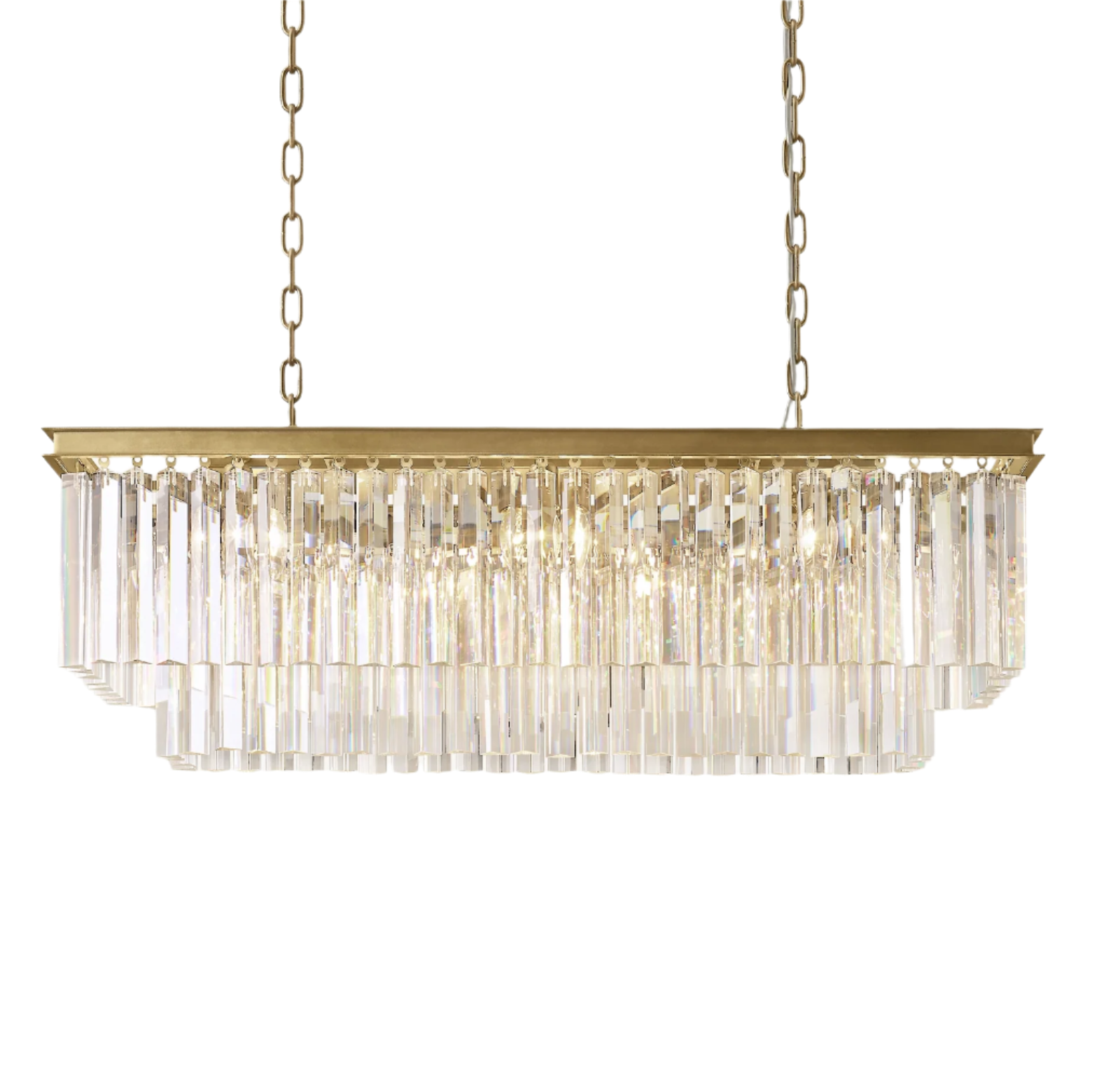 ODEON RECTANGULAR CHANDELIER