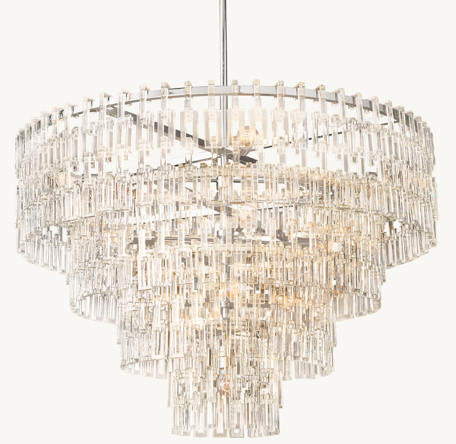 Marignan tiered chandelier