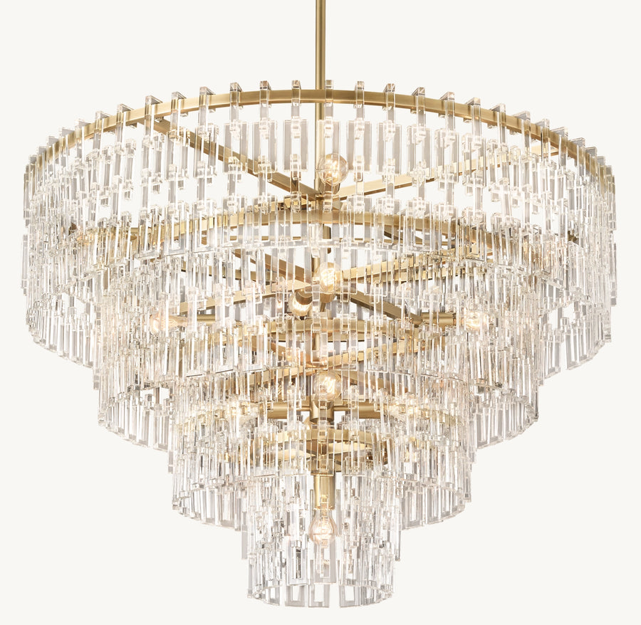 Marignan tiered chandelier