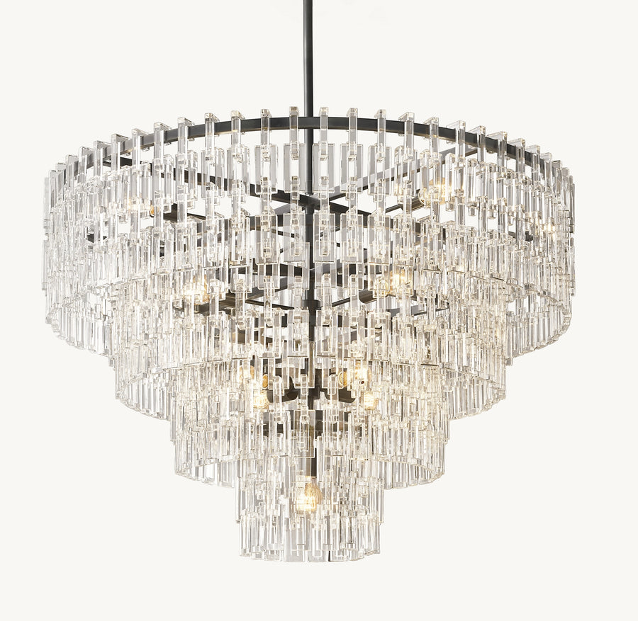 Marignan tiered chandelier