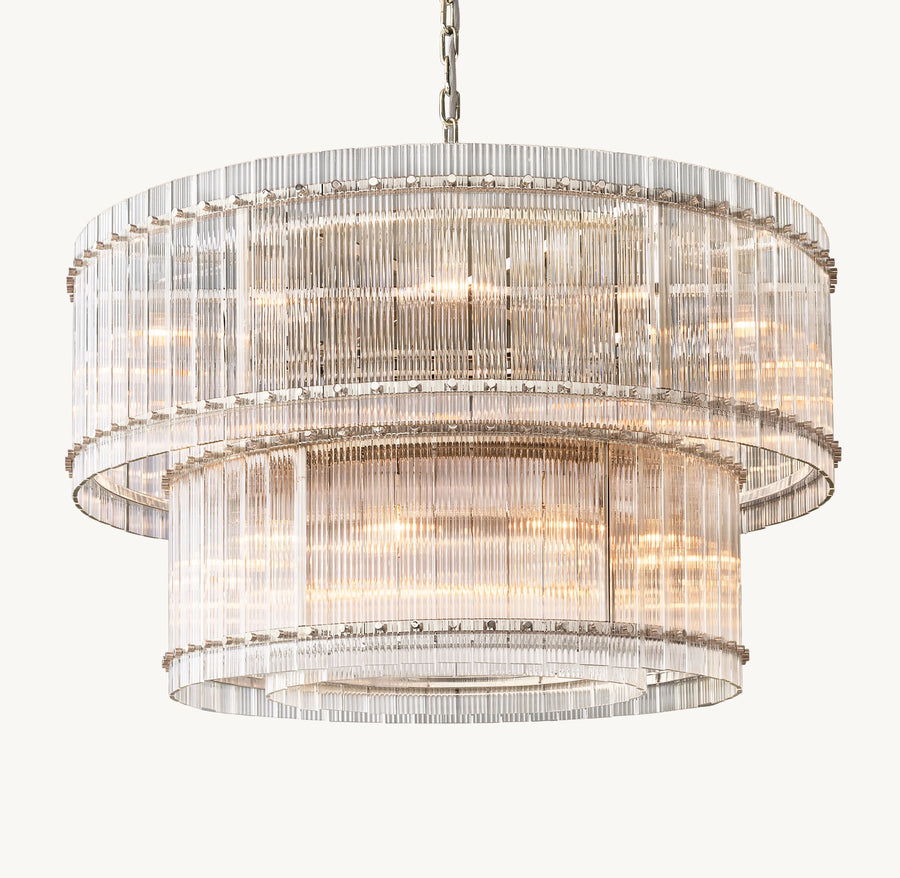 SAN MARCO TWO-TIER ROUND CHANDELIER