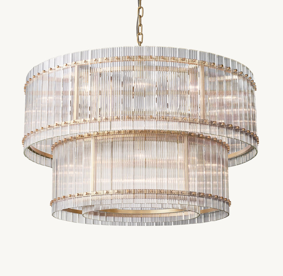 SAN MARCO TWO-TIER ROUND CHANDELIER