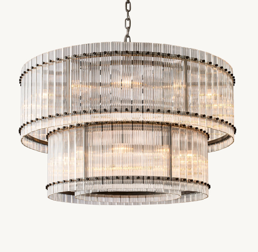 SAN MARCO TWO-TIER ROUND CHANDELIER