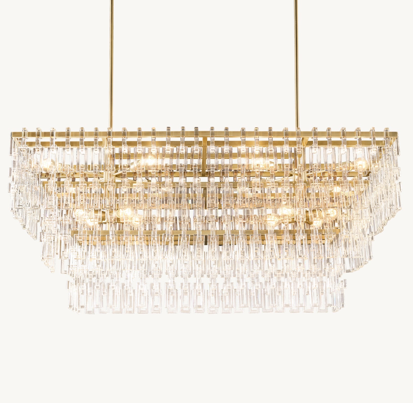 Marignan Tiered Rectangular Chandelier