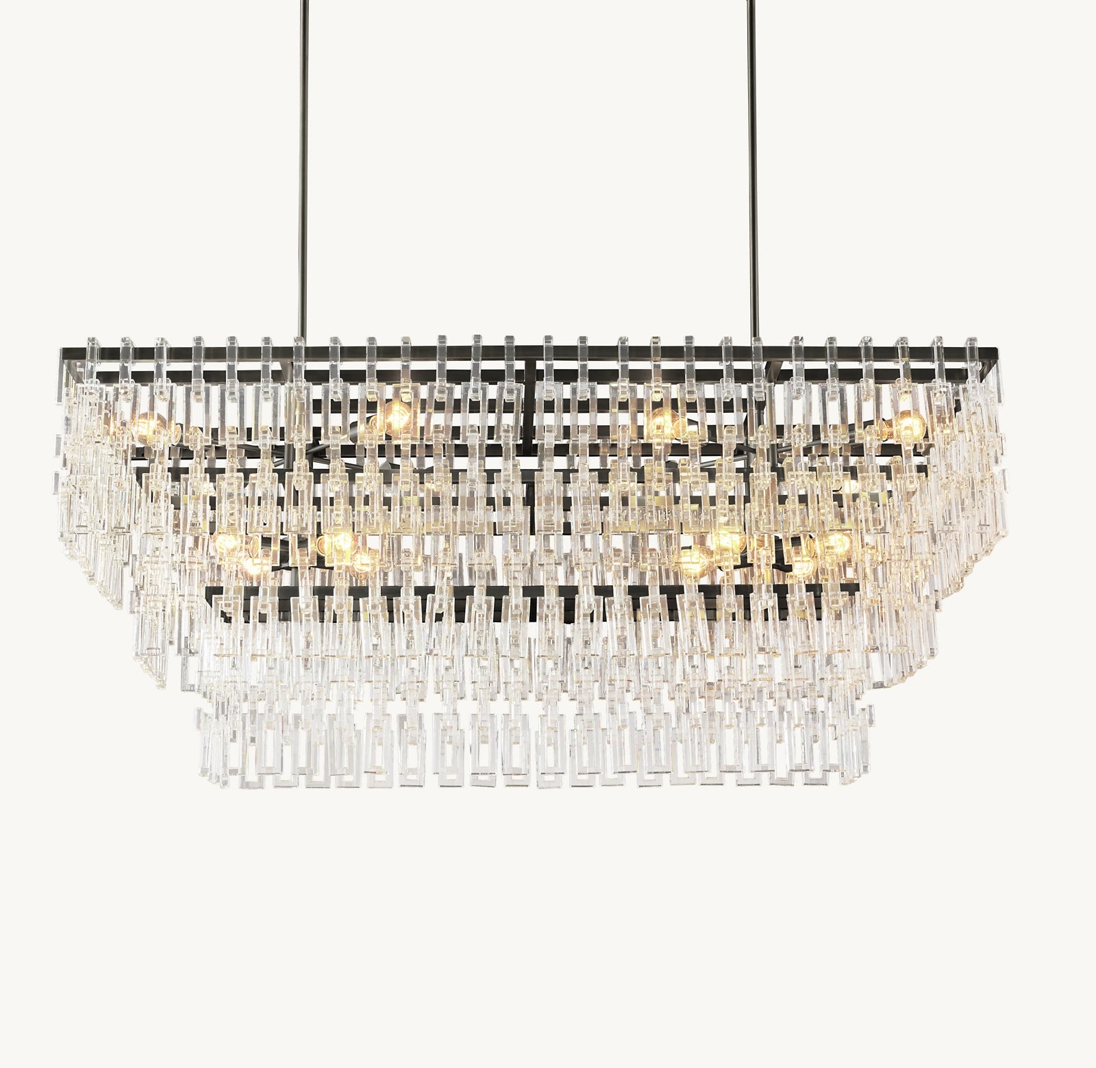 Marignan Tiered Rectangular Chandelier