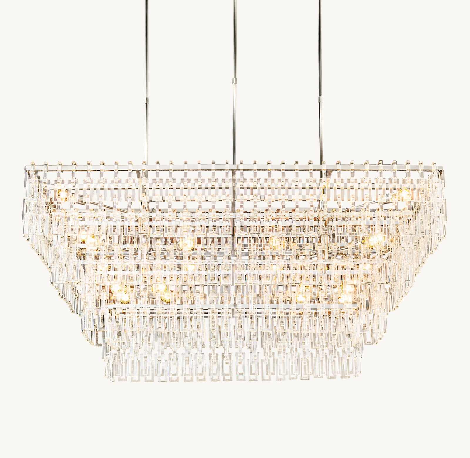 Marignan Tiered Rectangular Chandelier