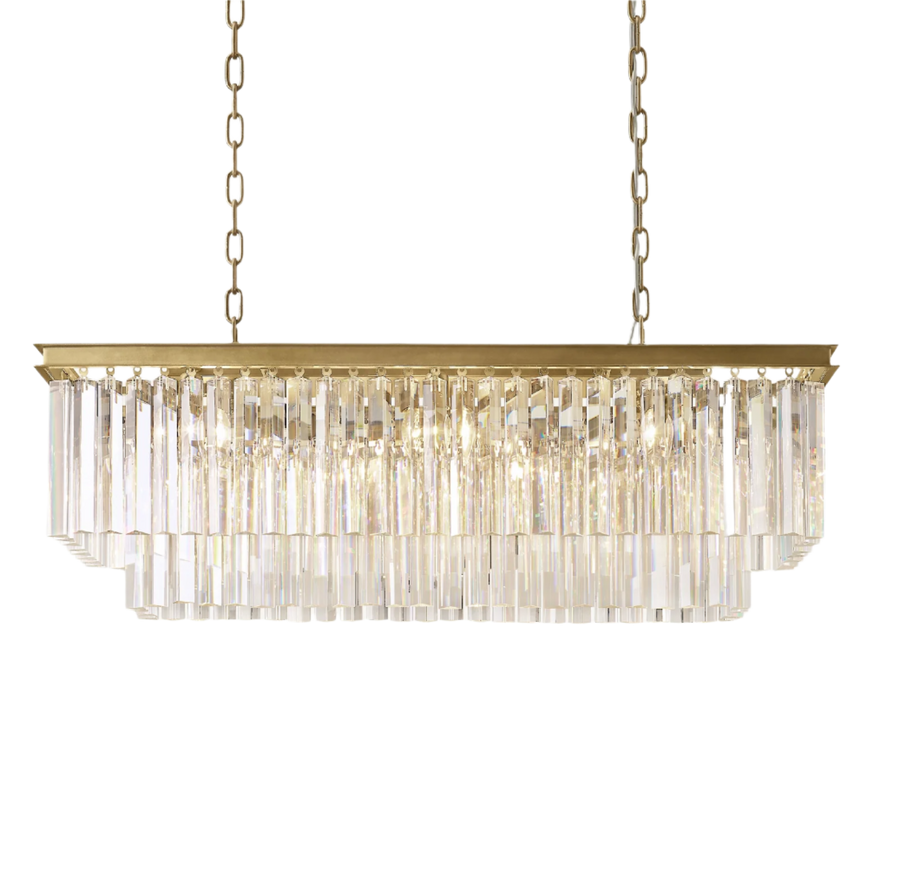 ODEON RECTANGULAR CHANDELIER