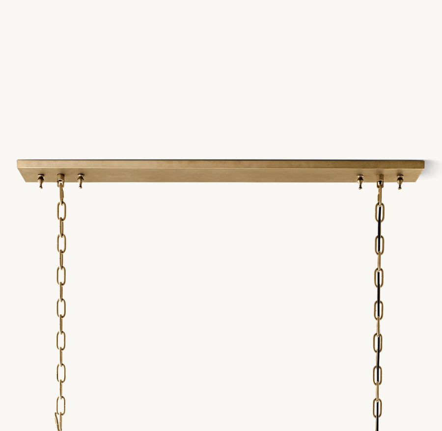 ODEON RECTANGULAR CHANDELIER