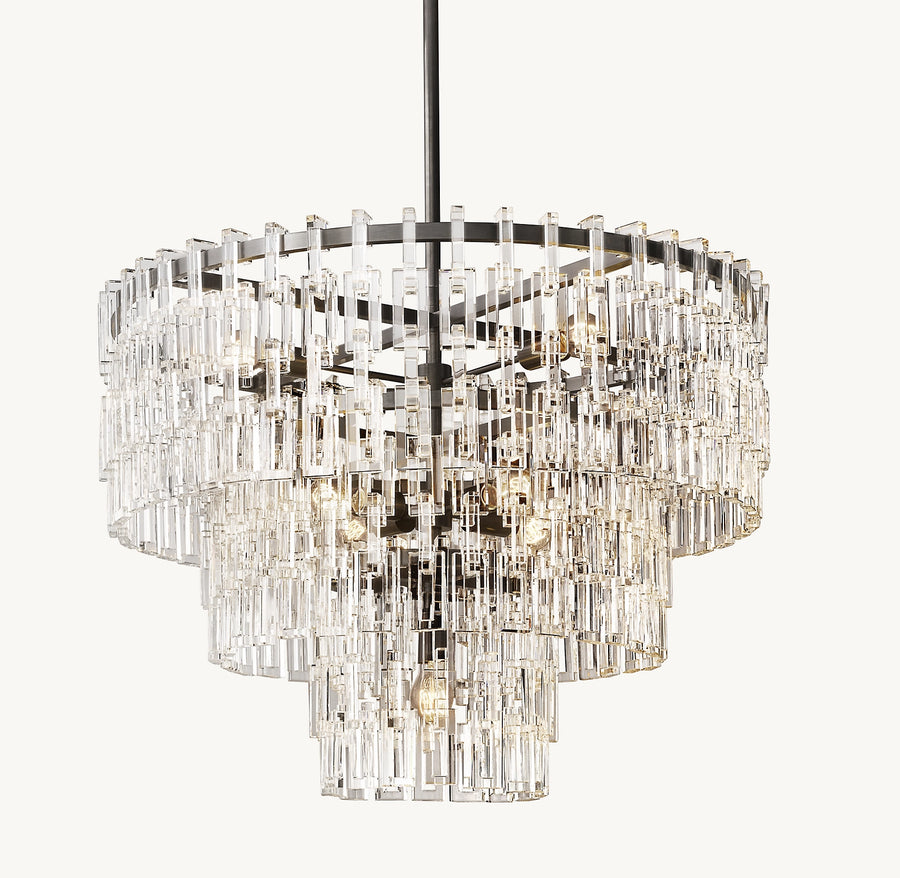 Marignan tiered chandelier