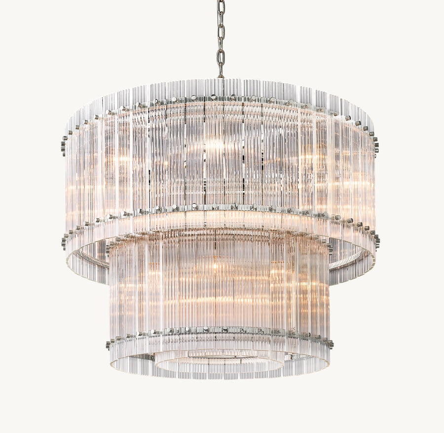 SAN MARCO TWO-TIER ROUND CHANDELIER