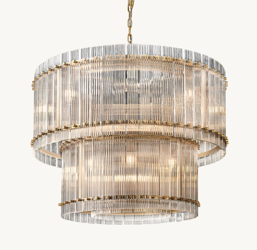 SAN MARCO TWO-TIER ROUND CHANDELIER