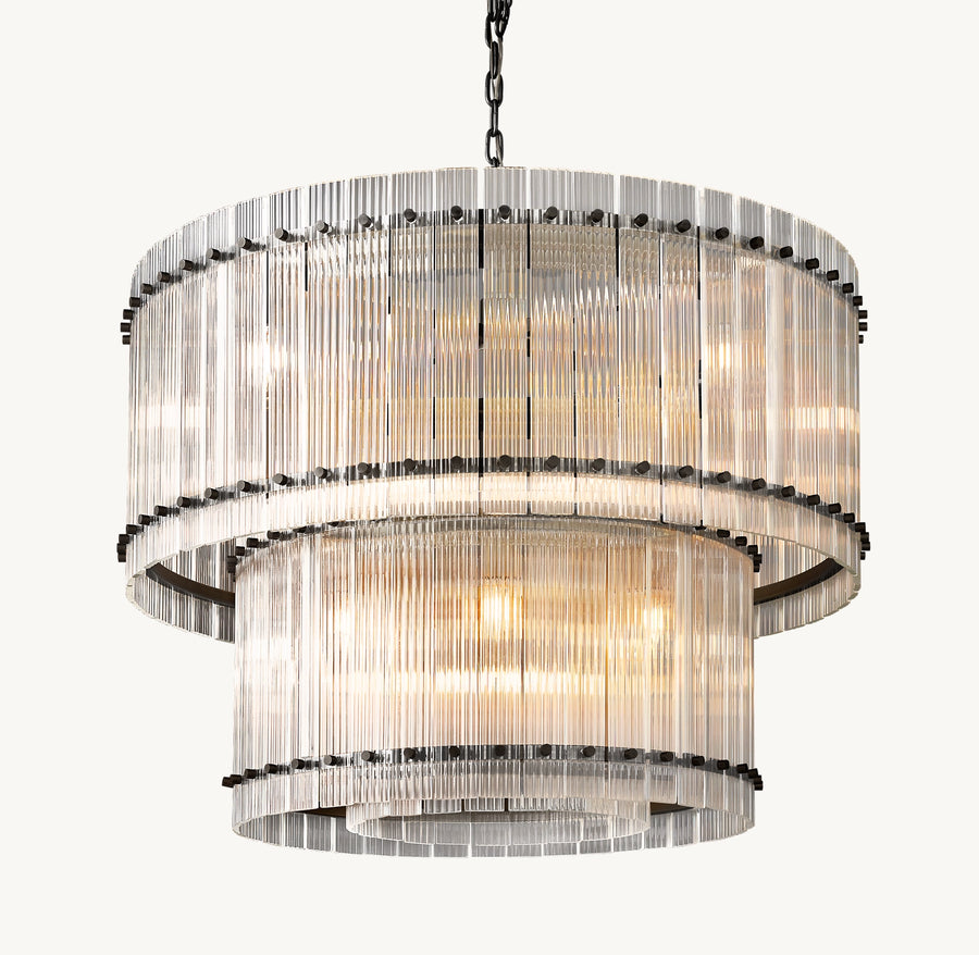 SAN MARCO TWO-TIER ROUND CHANDELIER