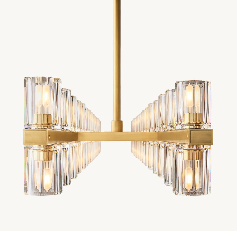 Arcachon Rectangular Chandelier 137CM