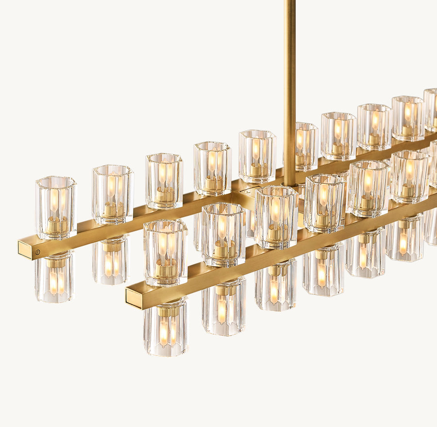 Arcachon Rectangular Chandelier 137CM