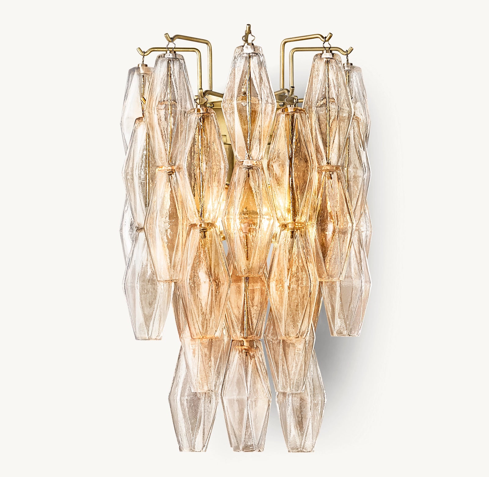 Chiara Clear Glass Scone