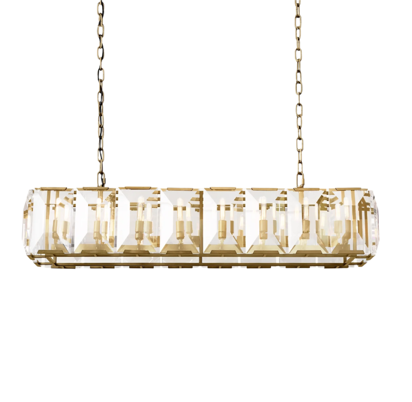 Harlow Crystal Rectangular Chandelier