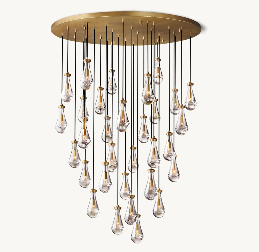 Rain Round Chandelier