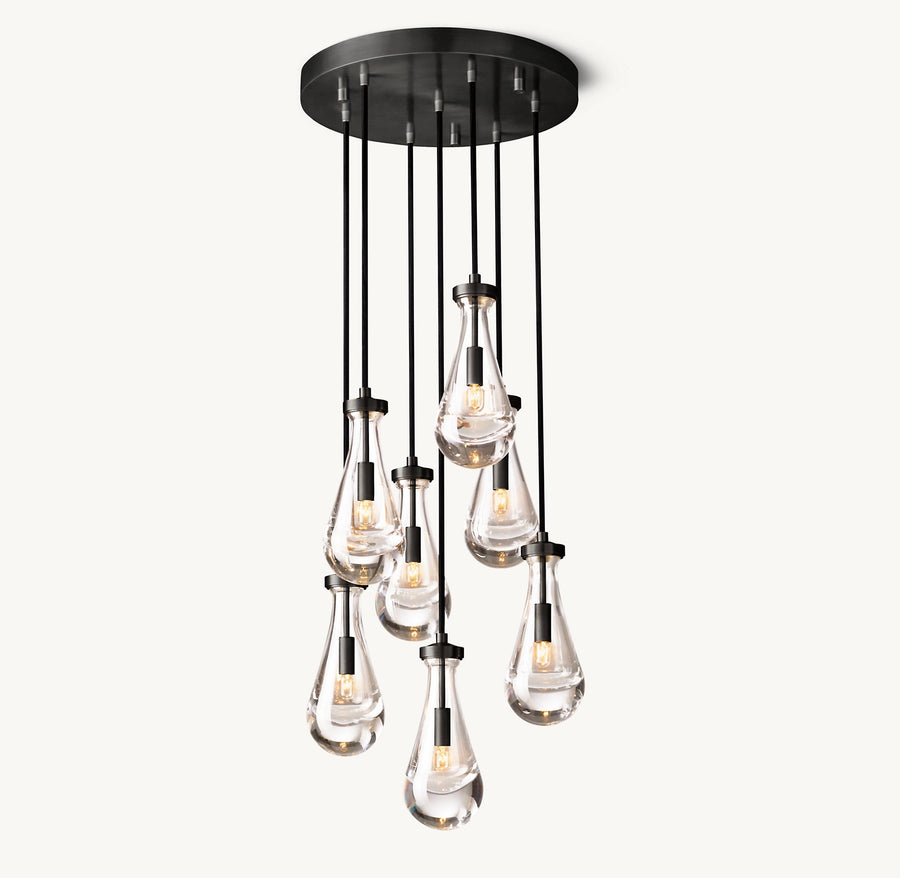 Rain Round Chandelier