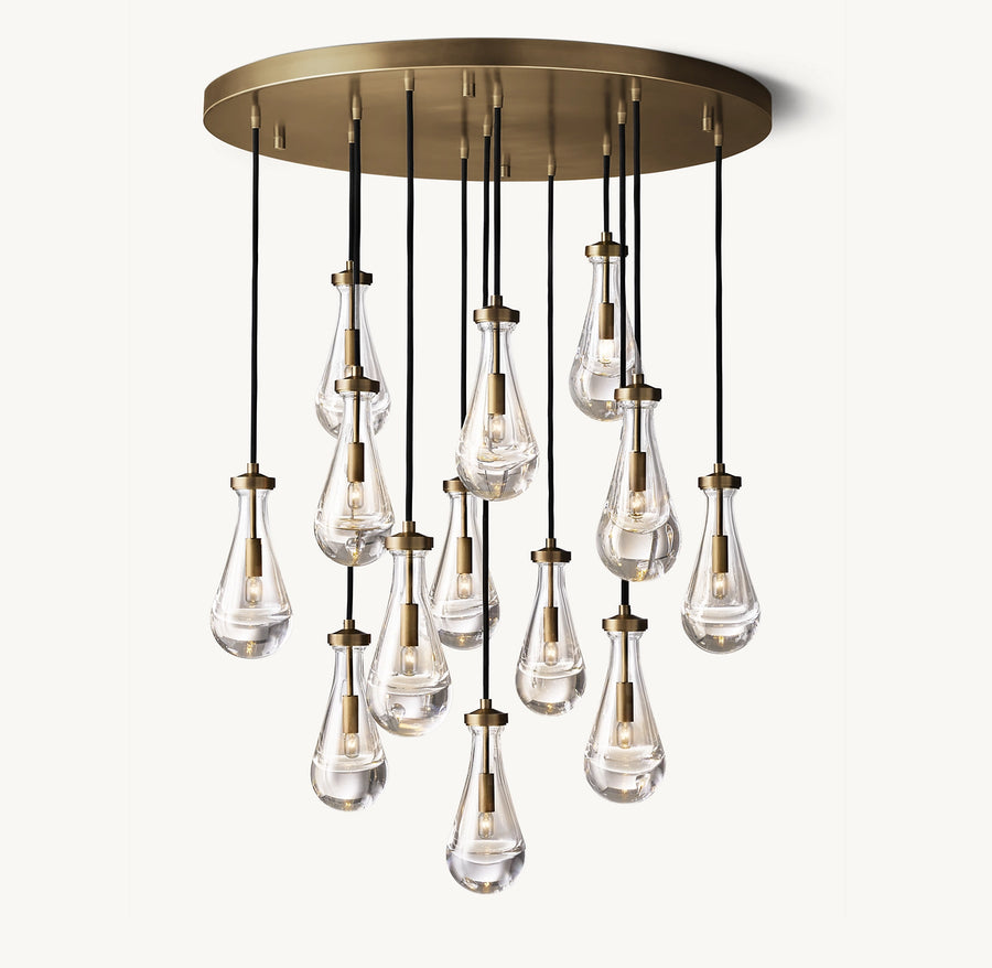 Rain Round Chandelier