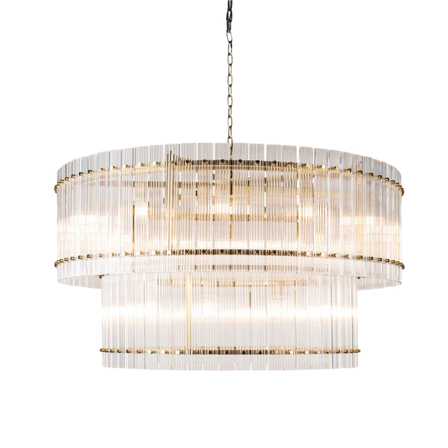 SAN MARCO TWO-TIER ROUND CHANDELIER