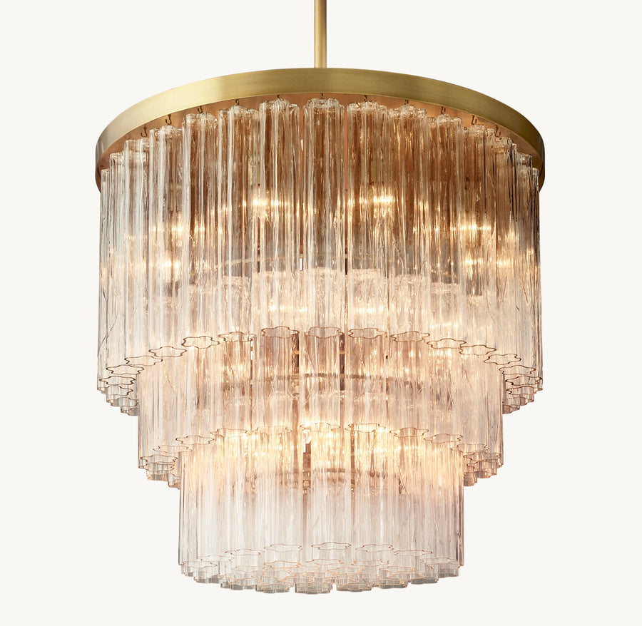 CIELO THREE-TIER ROUND CHANDELIER