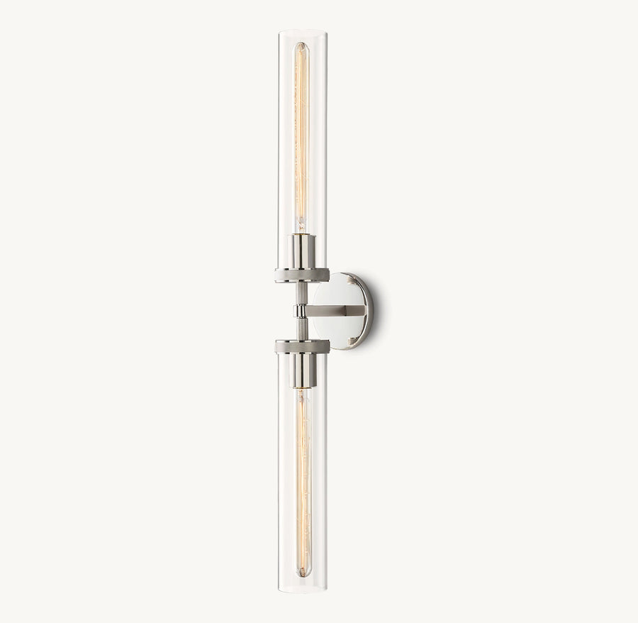 LAMBETH KNURLED GRAND LINEAR SCONCE