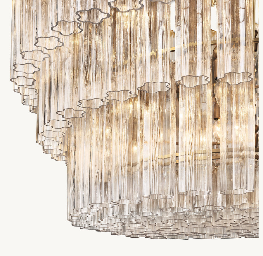 CIELO THREE-TIER ROUND CHANDELIER