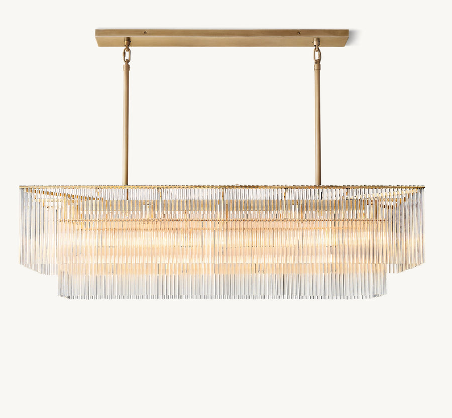 AMADEO RECTANGULAR CHANDELIER