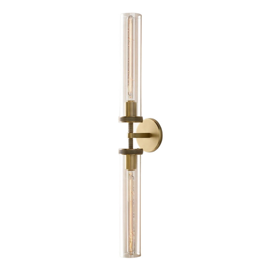 LAMBETH KNURLED GRAND LINEAR SCONCE