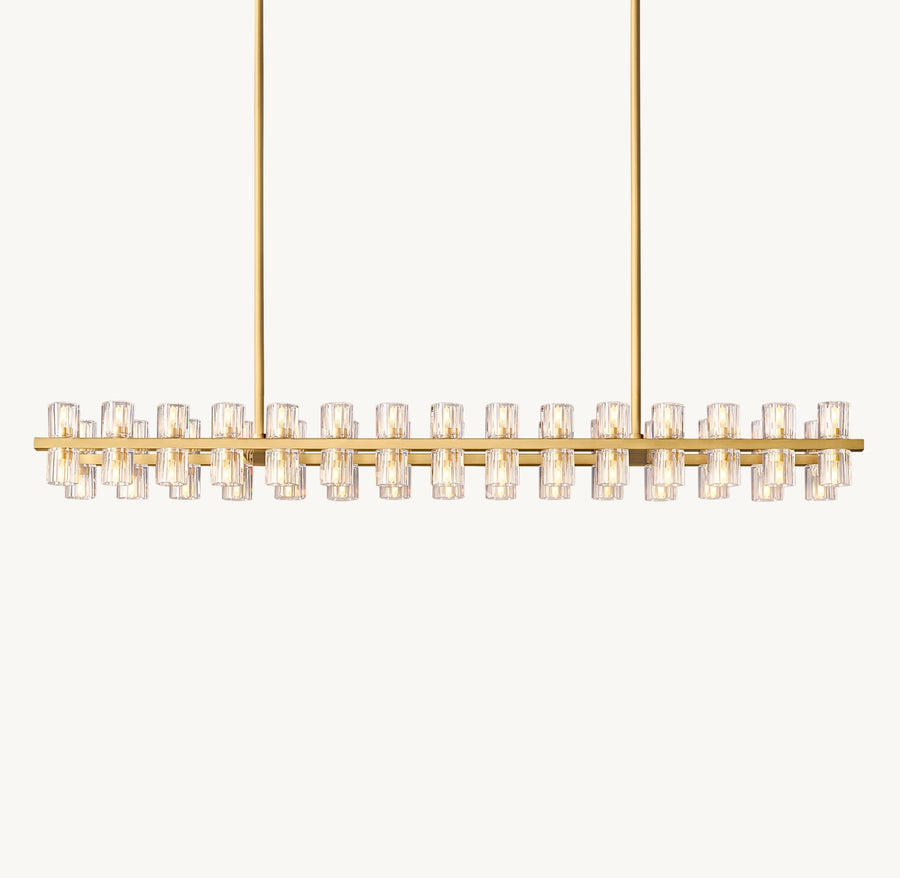 Arcachon Rectangular Chandelier 137CM