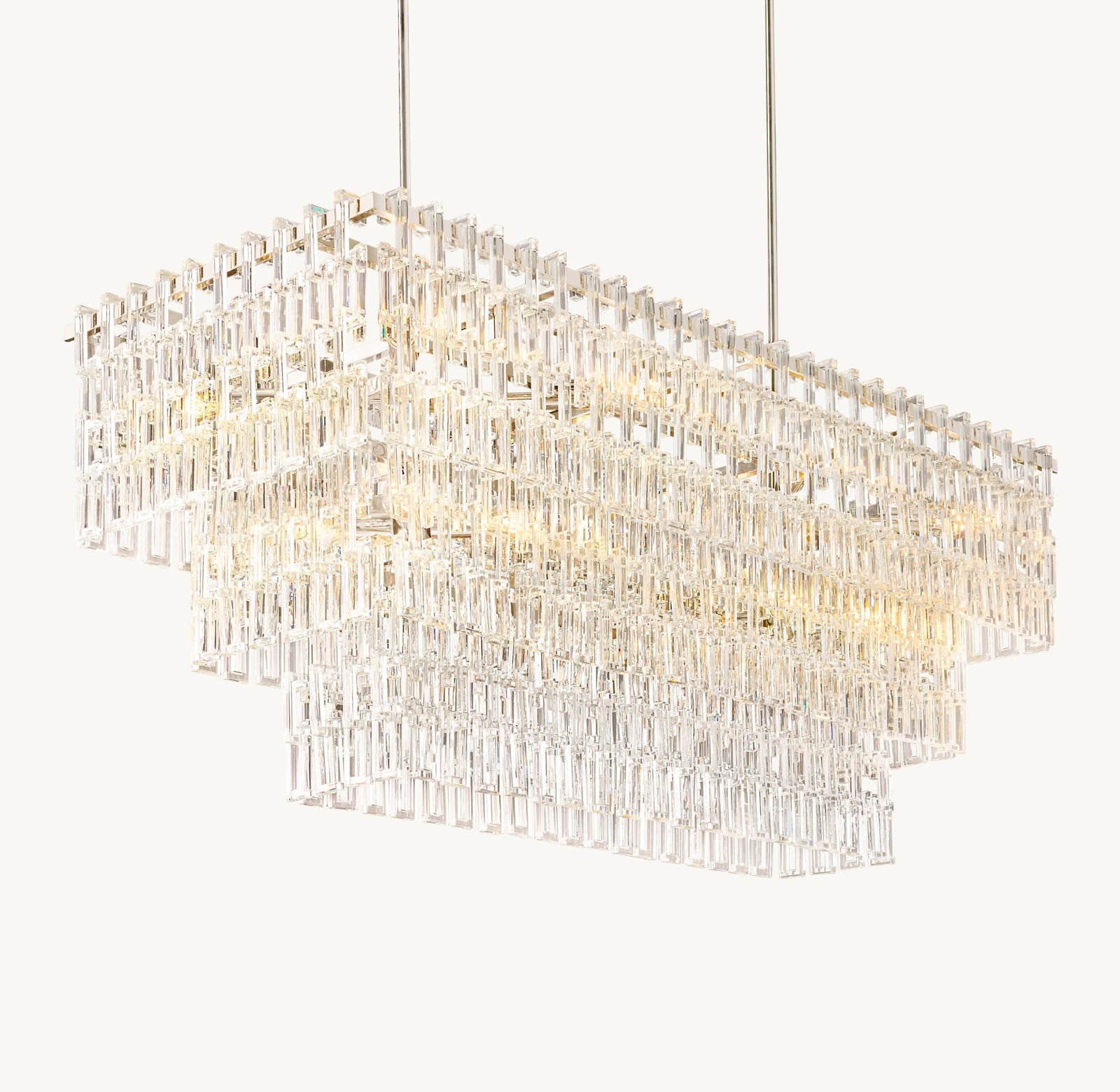 Marignan Tiered Rectangular Chandelier