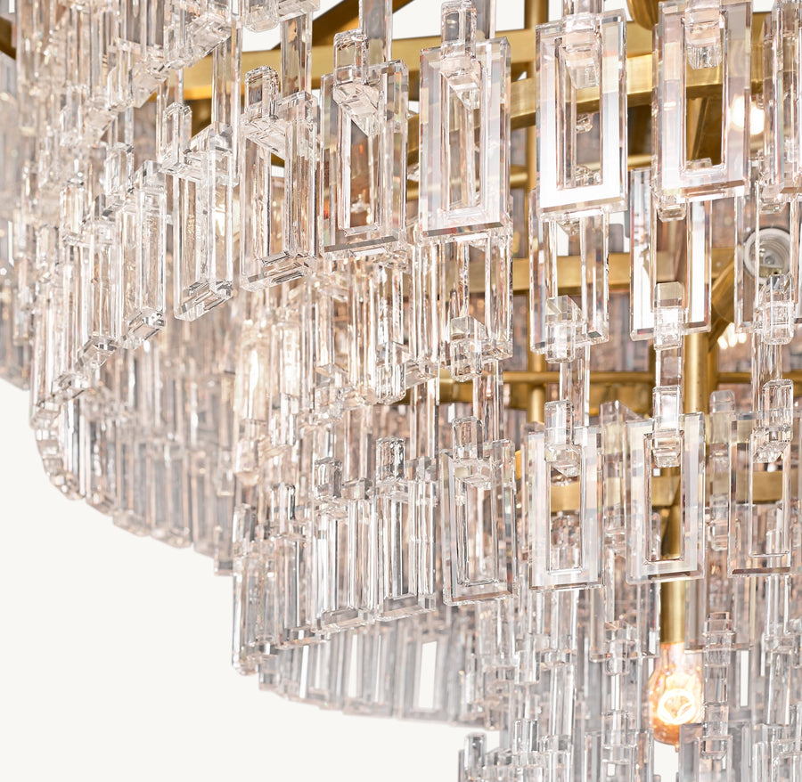 Marignan tiered chandelier