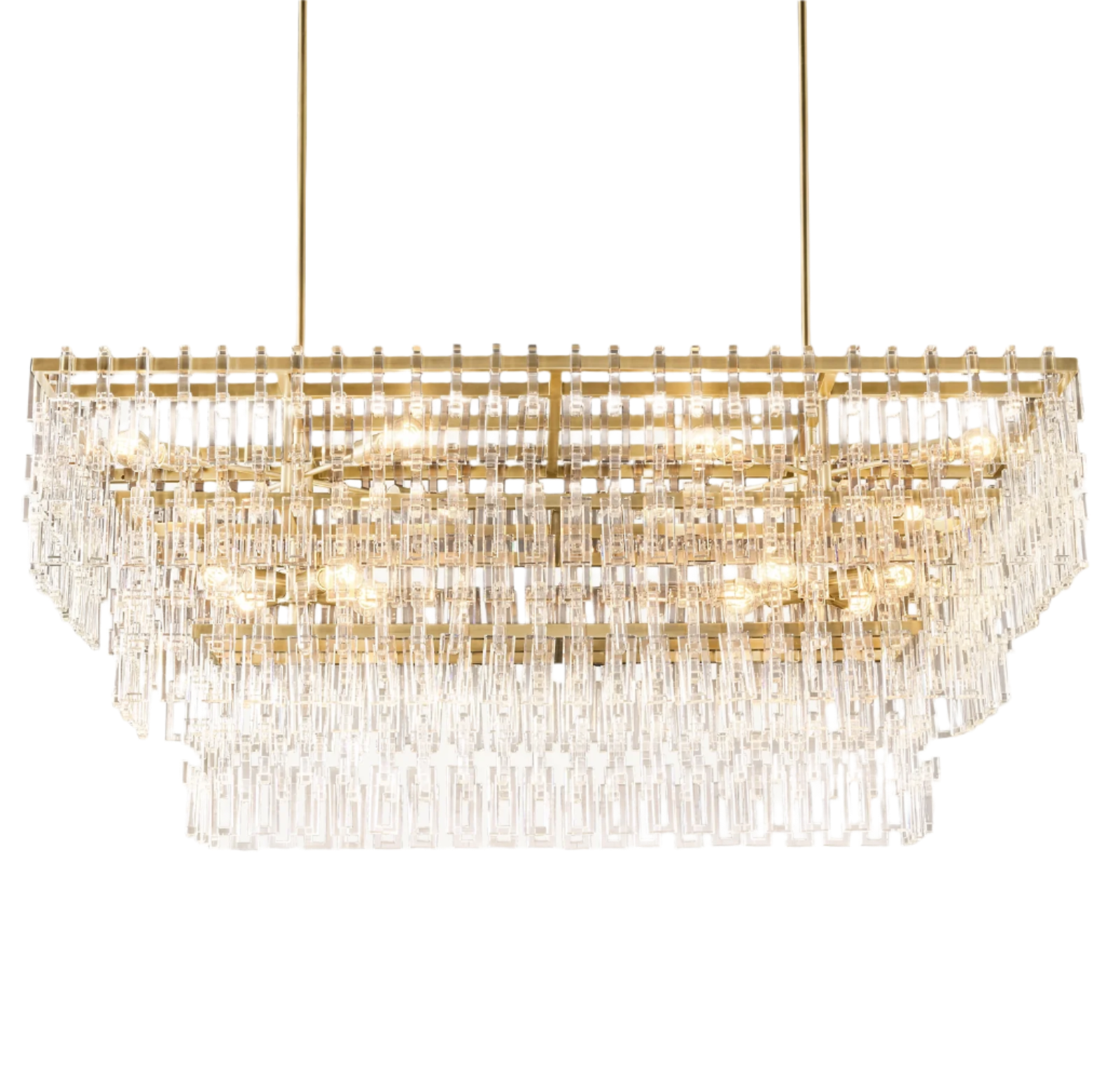 Marignan Tiered Rectangular Chandelier